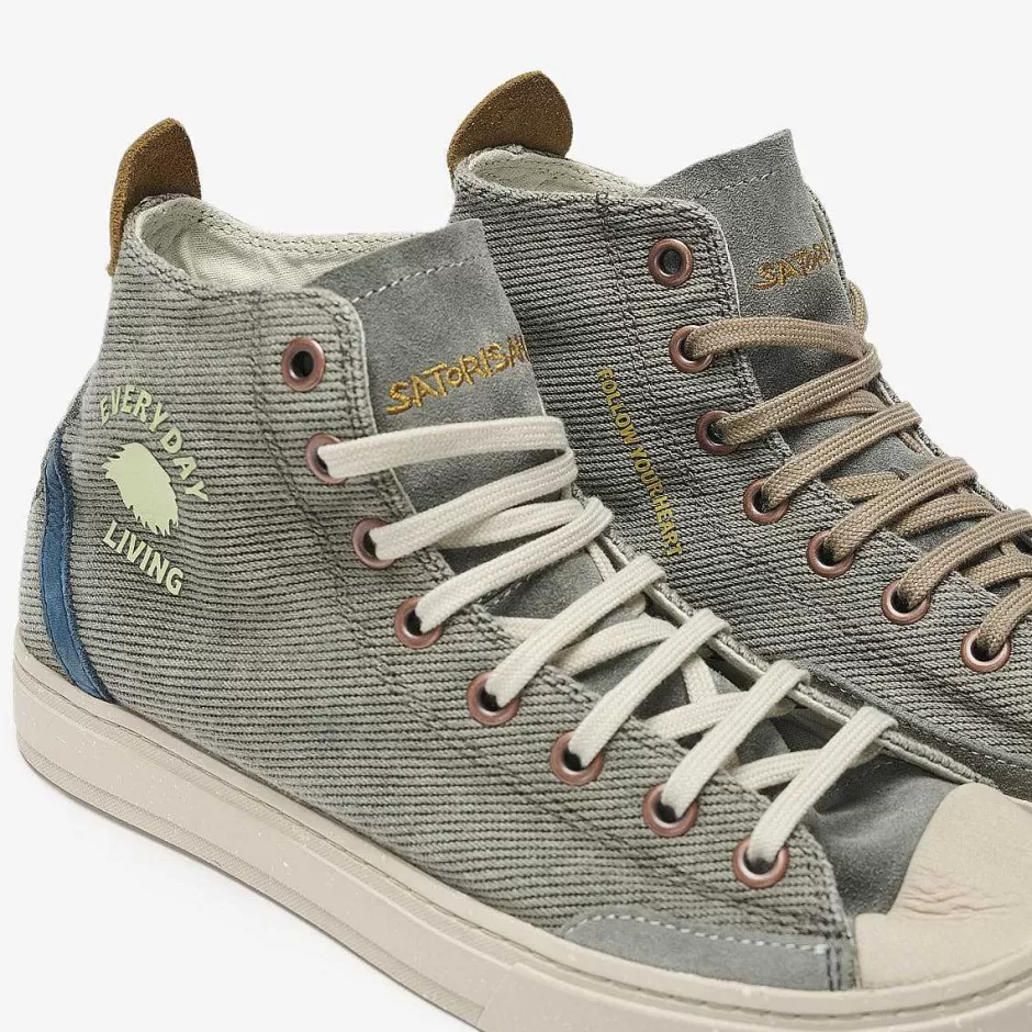 Frauen Satorisan Koto Mid Cotton Vintage | Khaki