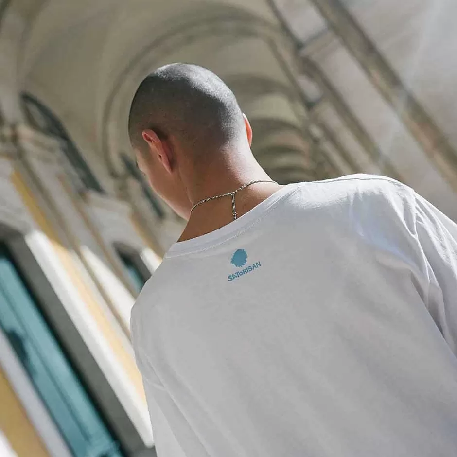 Mann Satorisan T-Shirt Aus Bio-Baumwolle Mit Normaler Passform | Weis Folge Deinem Herzen